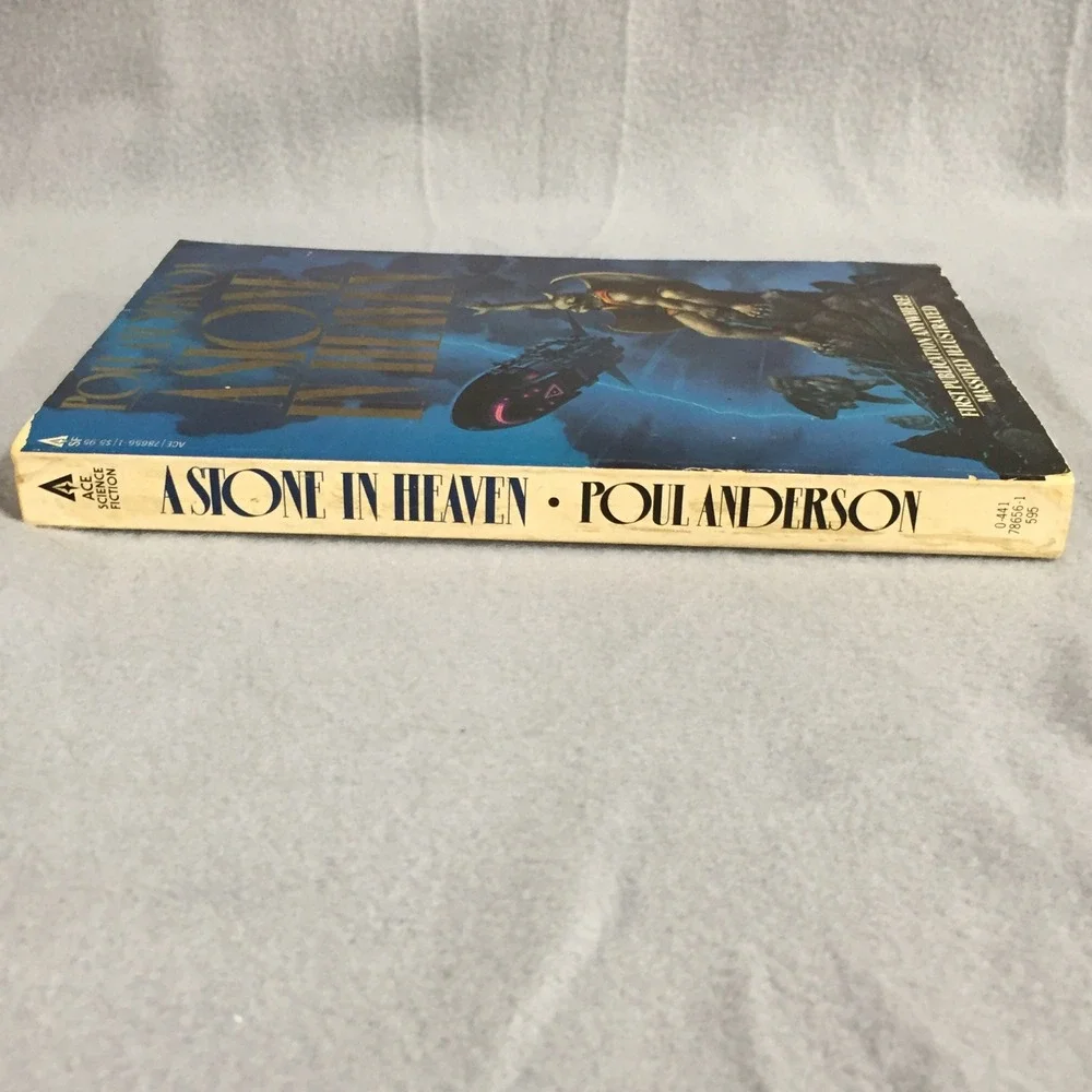 A Stone in Heaven‎ Poul Anderson Ace Science Fiction Paperbk 1979 Michael Whelan